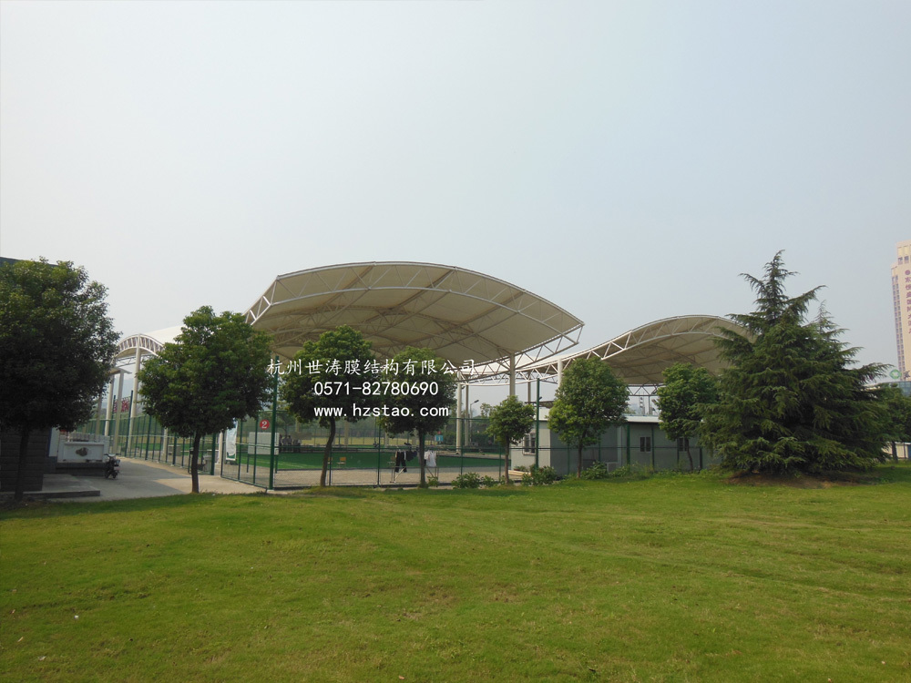 吴江市门球场膜结构工程