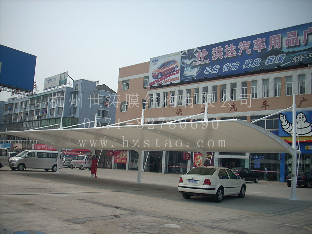 澳门红姐论坛定型膜结构车棚ZP-1