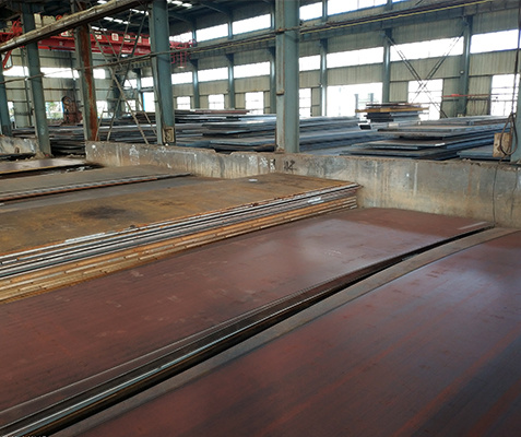 Boiler vessel plate