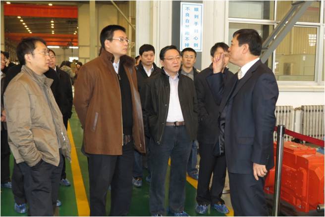 工信部规划司副司长吴磊视察我公司
