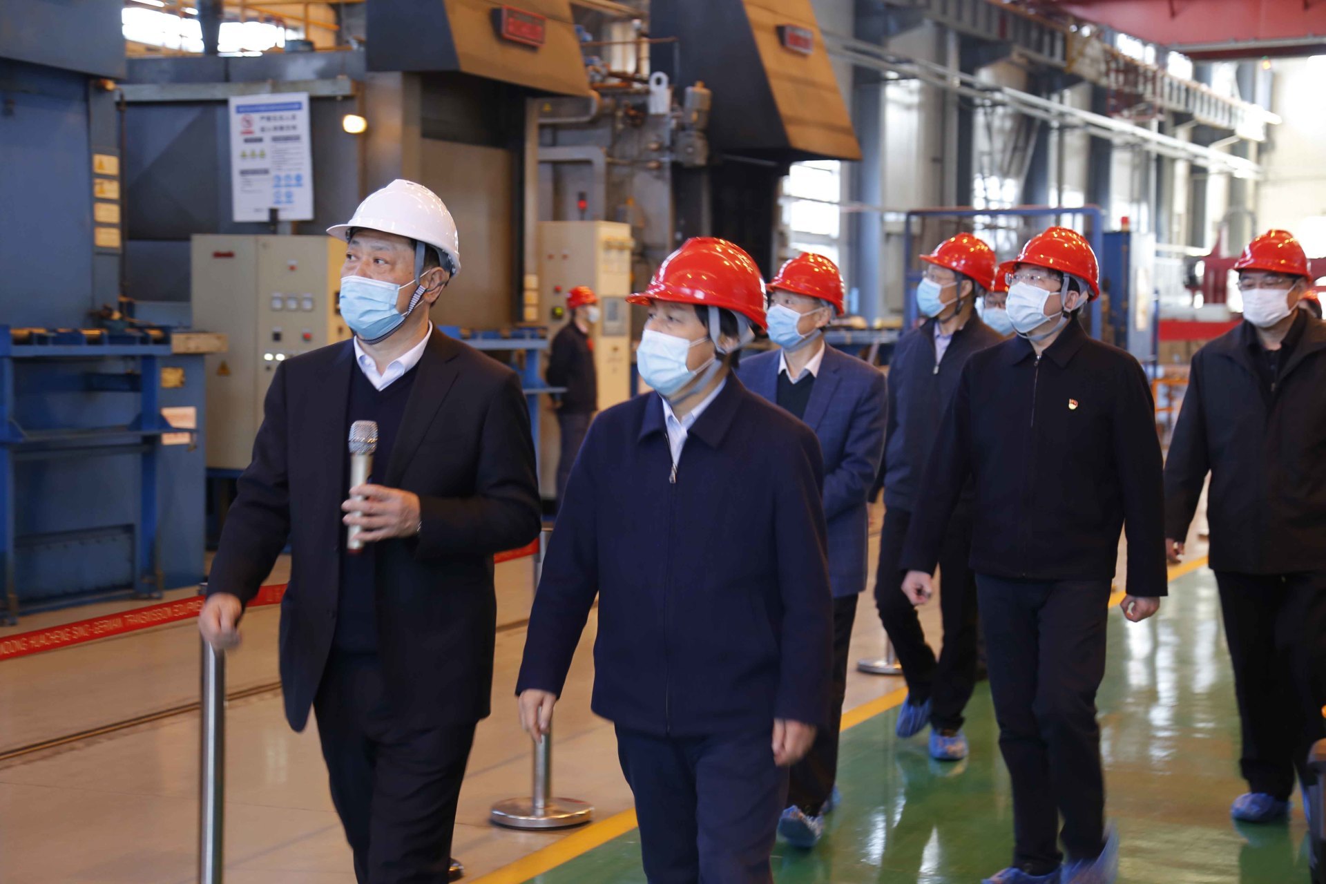 2020年2月22日，淄博市委常委、副市长宋振波莅临我公司视察。