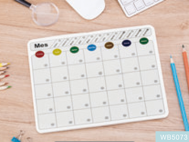 MAGNETIC DRY ERASE CALENDER WRINTING WHITEBOARD