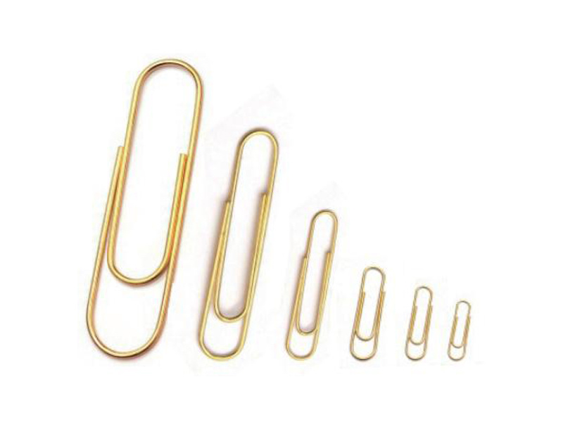 Golden Paper Clips