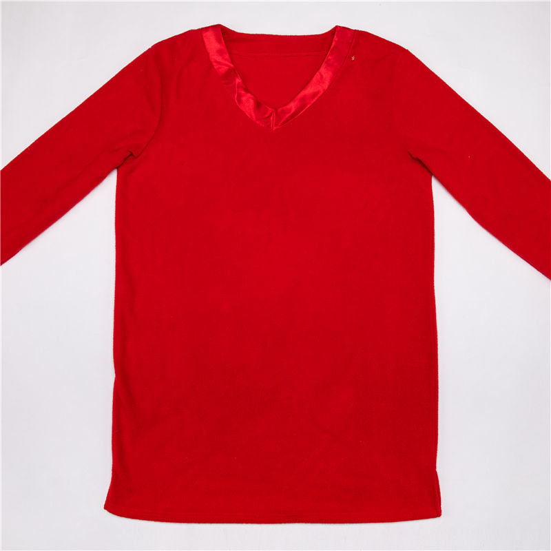 V neck shirt sleepwear casual wear