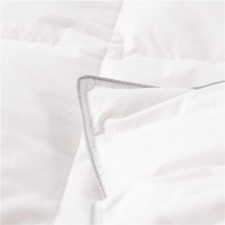 ORT1LK11: peach fabric duck feather quilt（BSCI OKO DOWNPASS RDS）