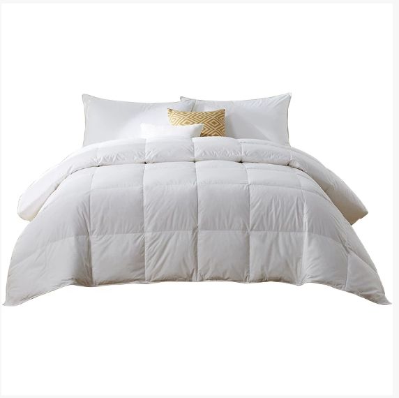 ORT1LK11: peach fabric duck feather quilt（BSCI OKO DOWNPASS RDS）