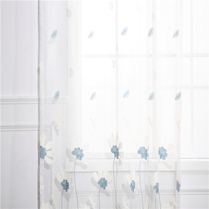 Embroidery curtain