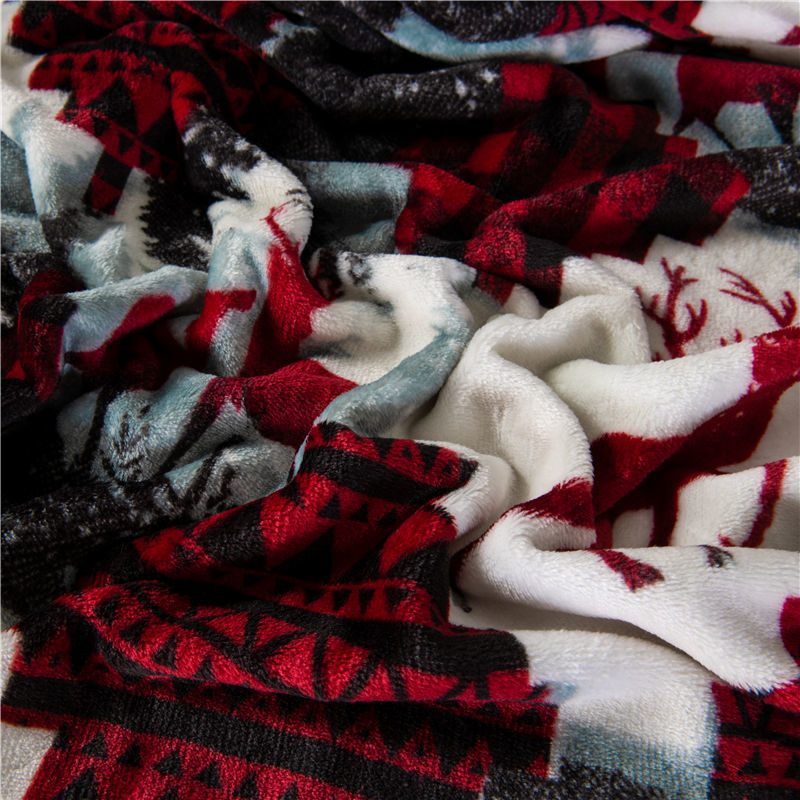 ORT3LY12 printed flannel blanket (OKO BSCI)