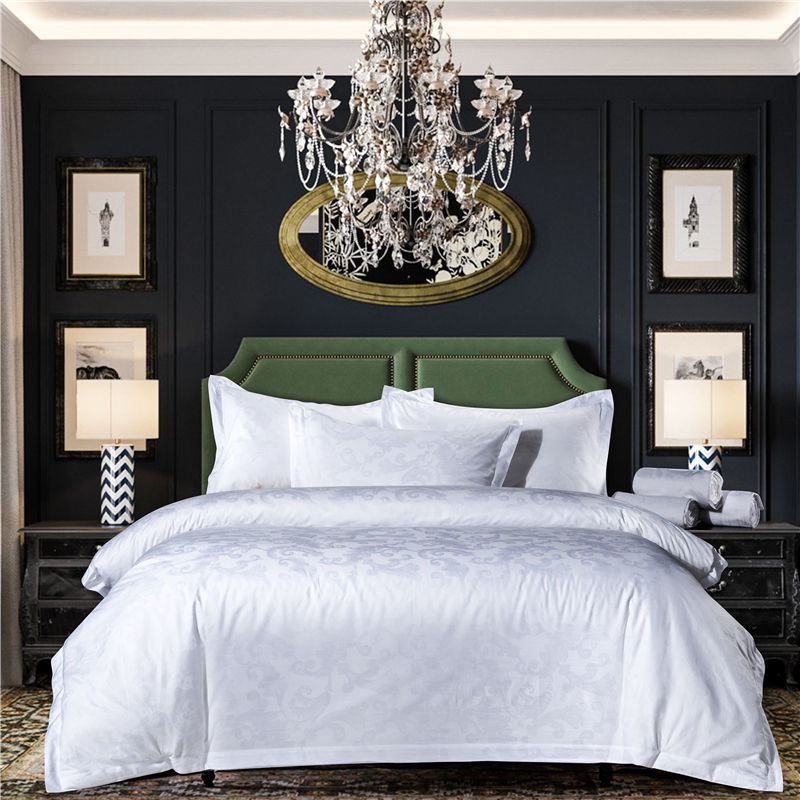 ORT5MM10：Jacquard Cotton Duvet Cover Set