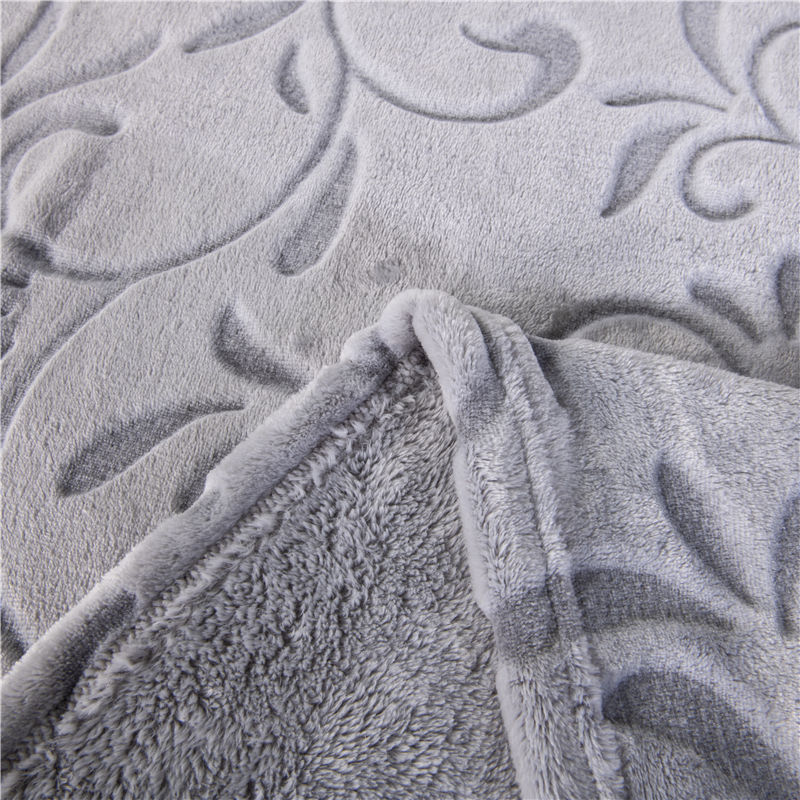 ORT3LY15 back print cutting flannel blanket (OKO BSCI)