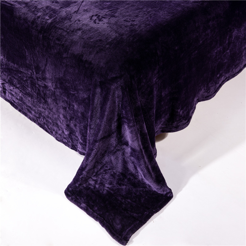 flannel fleece bed sheet set