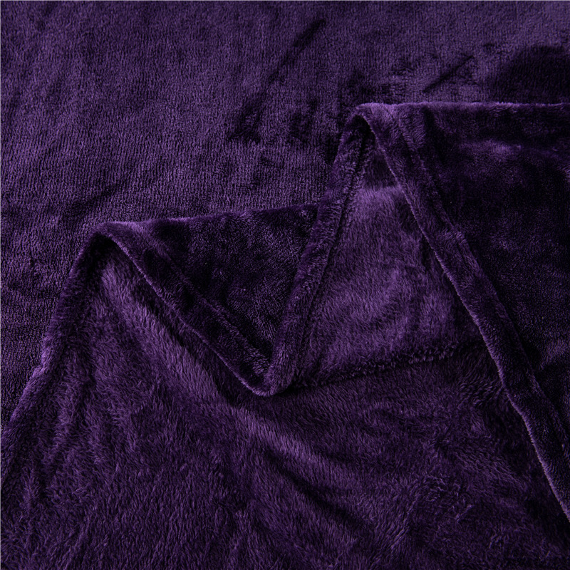 flannel fleece bed sheet set