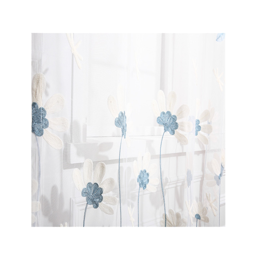 Embroidery curtain