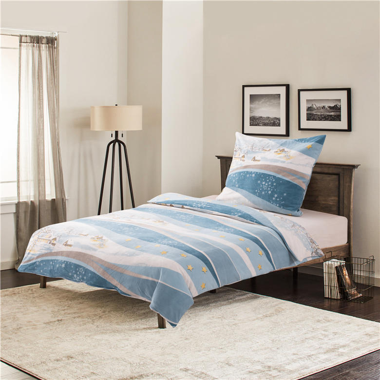ORT4AL7:Fleece bedlinen/ fleece quilt cover set