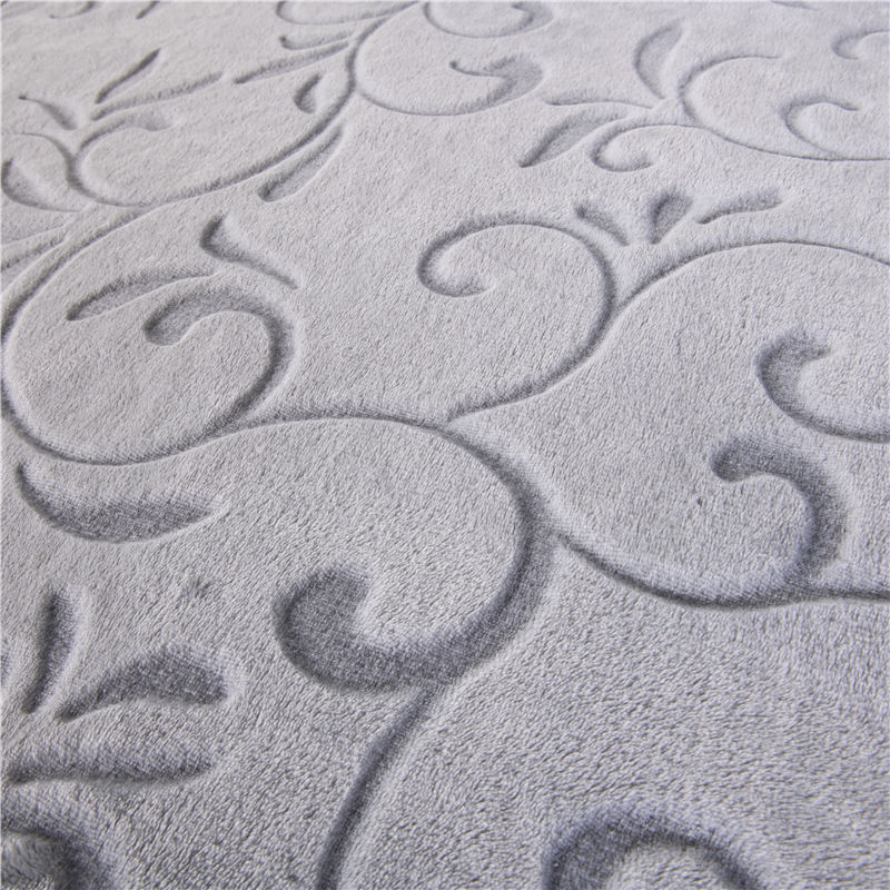 ORT3LY15 back print cutting flannel blanket (OKO BSCI)