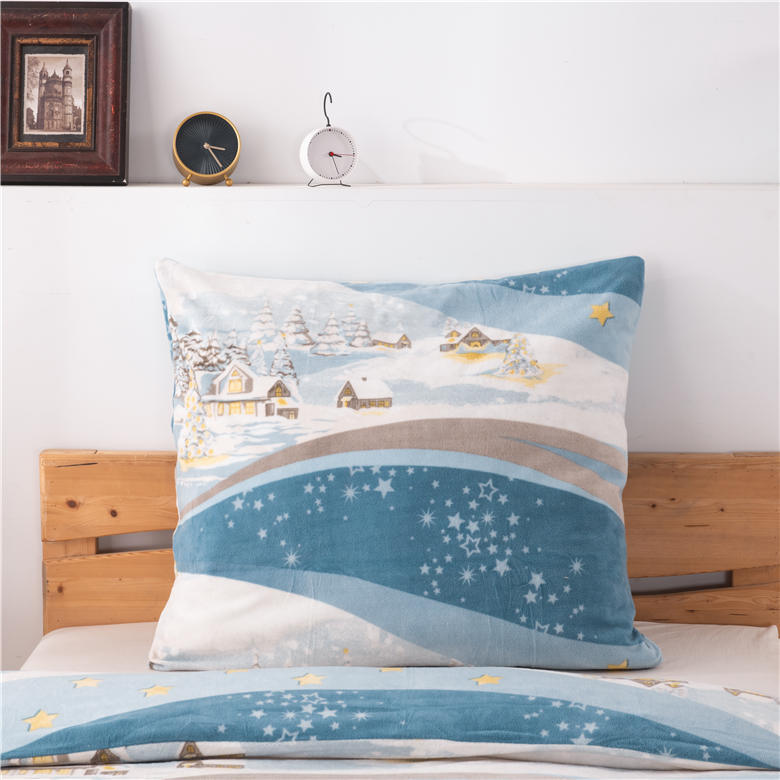 ORT4AL7:Fleece bedlinen/ fleece quilt cover set