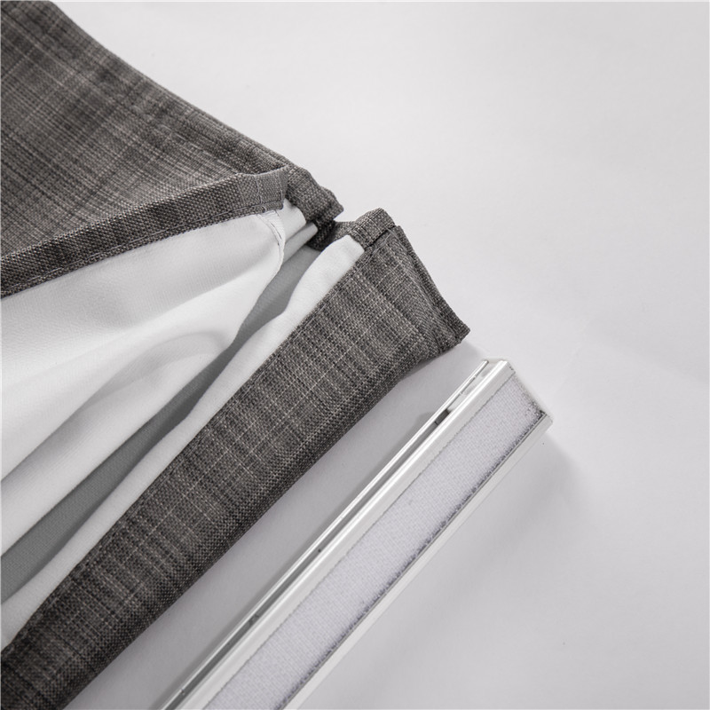 cationic blackout Roman blinds