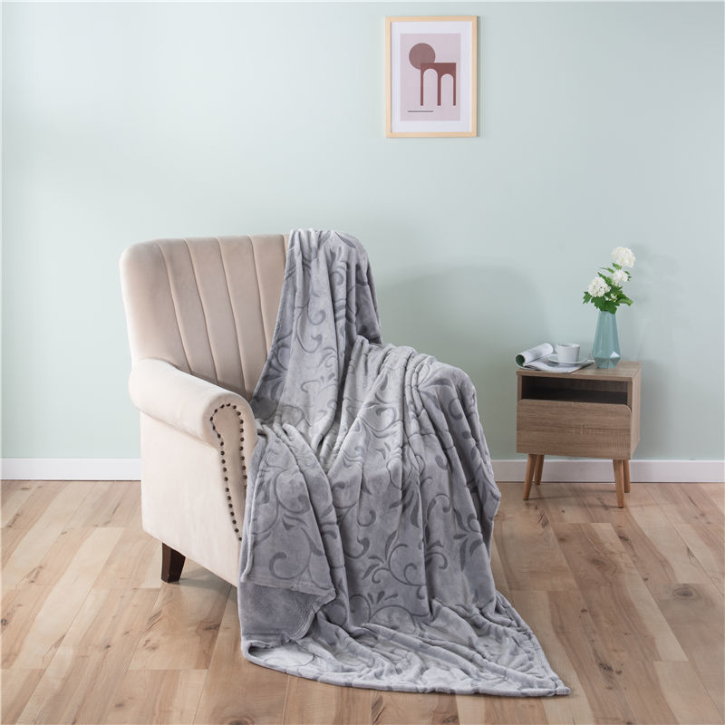 ORT3LY15 back print cutting flannel blanket (OKO BSCI)
