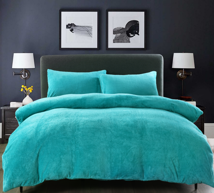 ORT4AL4：Sherpa quilt/pillow cover sets
