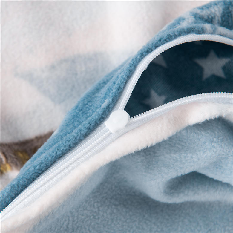 ORT4AL7:Fleece bedlinen/ fleece quilt cover set