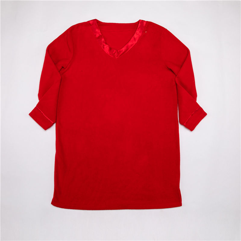 V neck shirt sleepwear casual wear