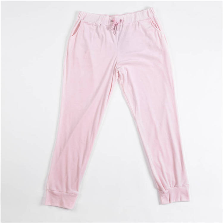 casual jogger pants velvet jogger