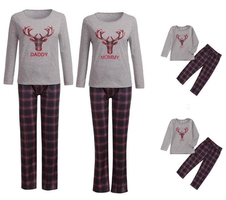 2pc pajama set family set family suits casul set