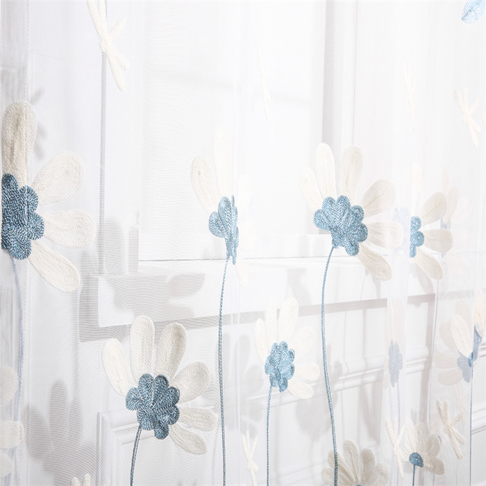 Embroidery curtain
