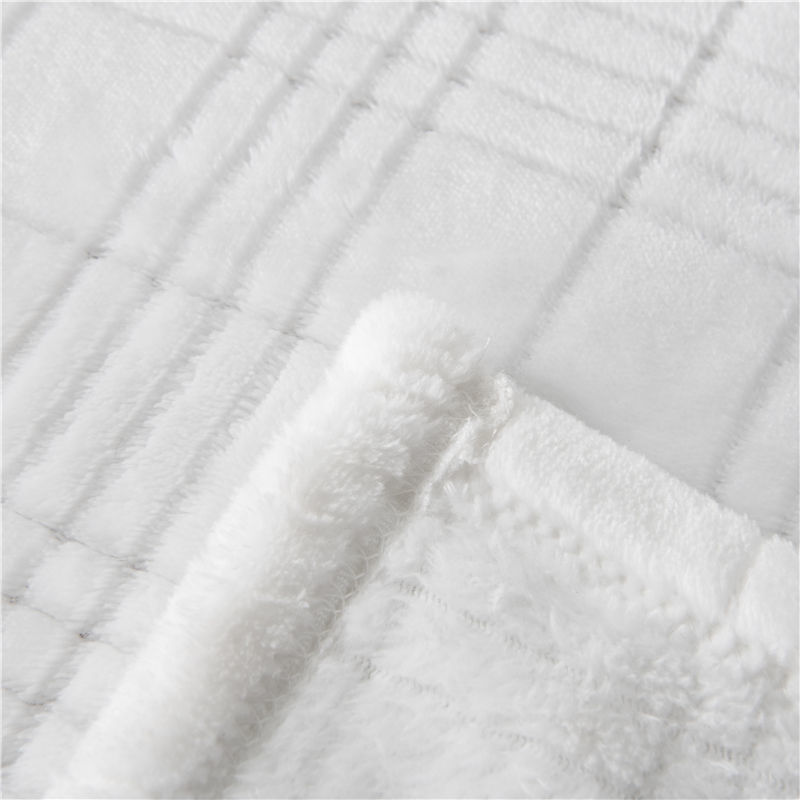 ORT3LY10 Jacquard flannel blanket (OKO BSCI)