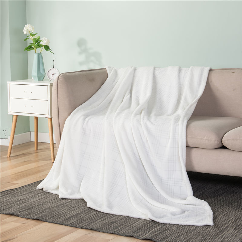 ORT3LY10 Jacquard flannel blanket (OKO BSCI)