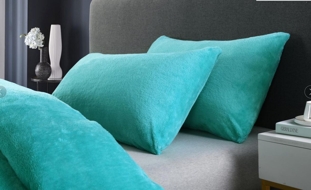 ORT4AL4：Sherpa quilt/pillow cover sets