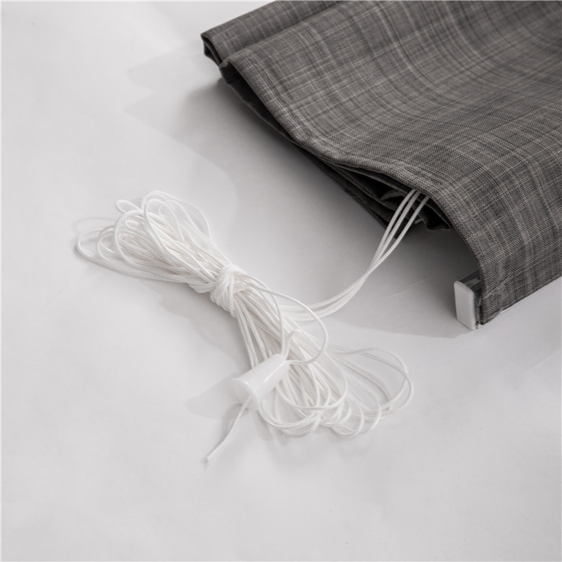 cationic blackout Roman blinds