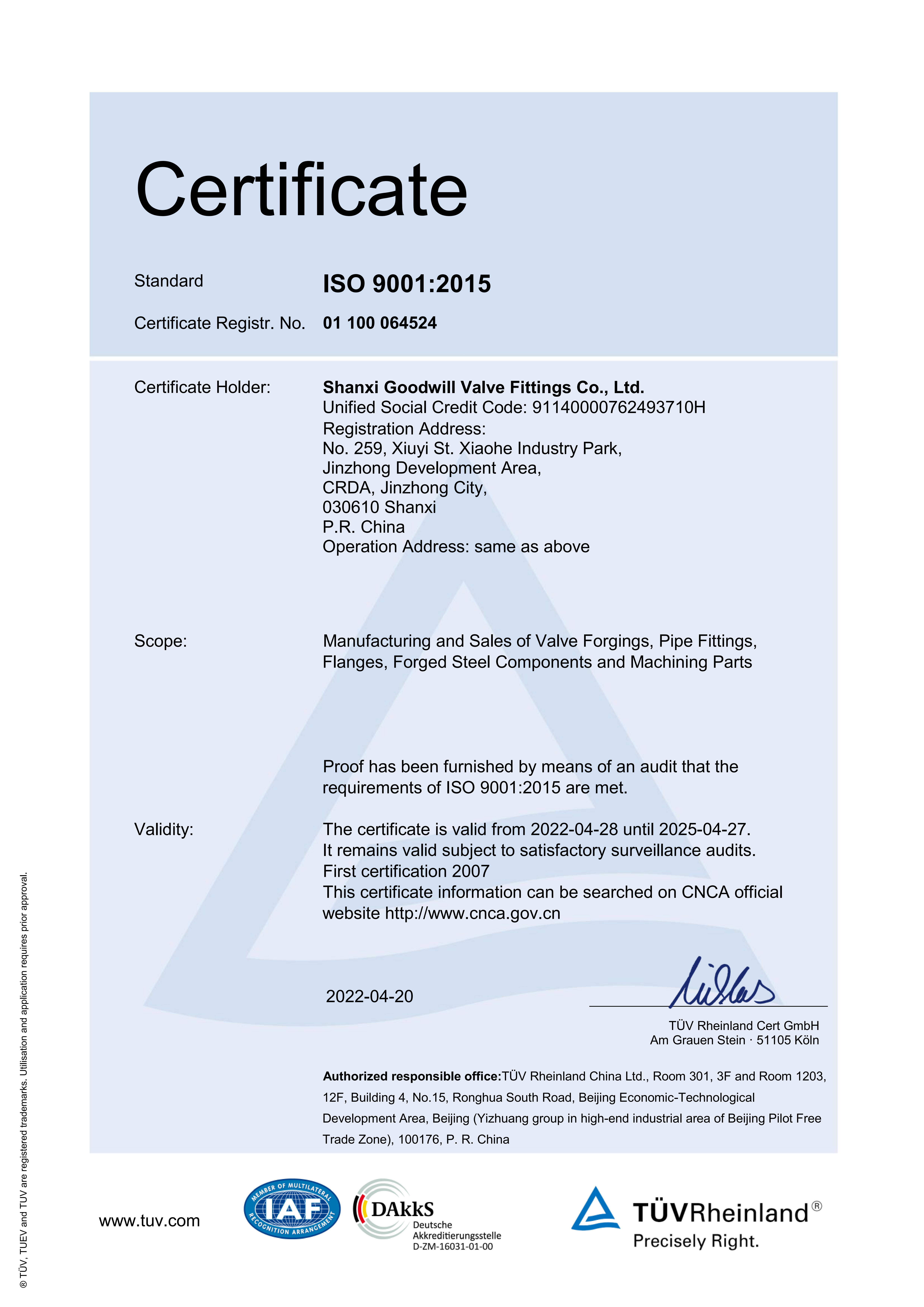 ISO 9001 English revision
