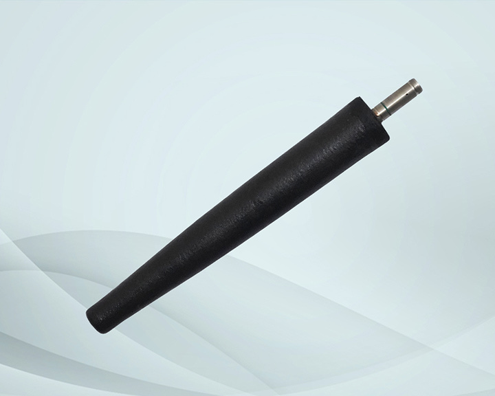 Continuous temperature measuring tube