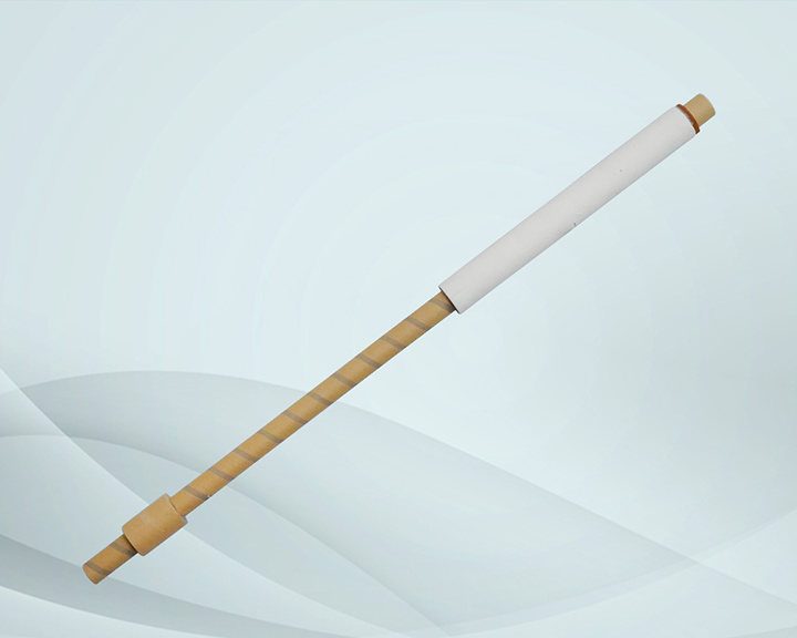 Automatic temperature sampling probe