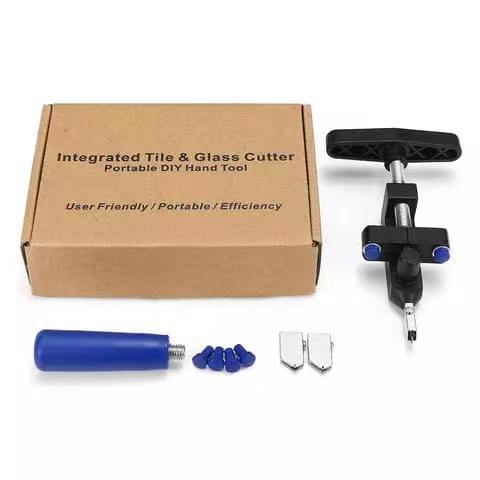 DEYI Factory Wholesale Portable Easy Glide Glass Tile Cutter One-piece Cutter 2 in 1 Glass Ceramic Tile Cutter