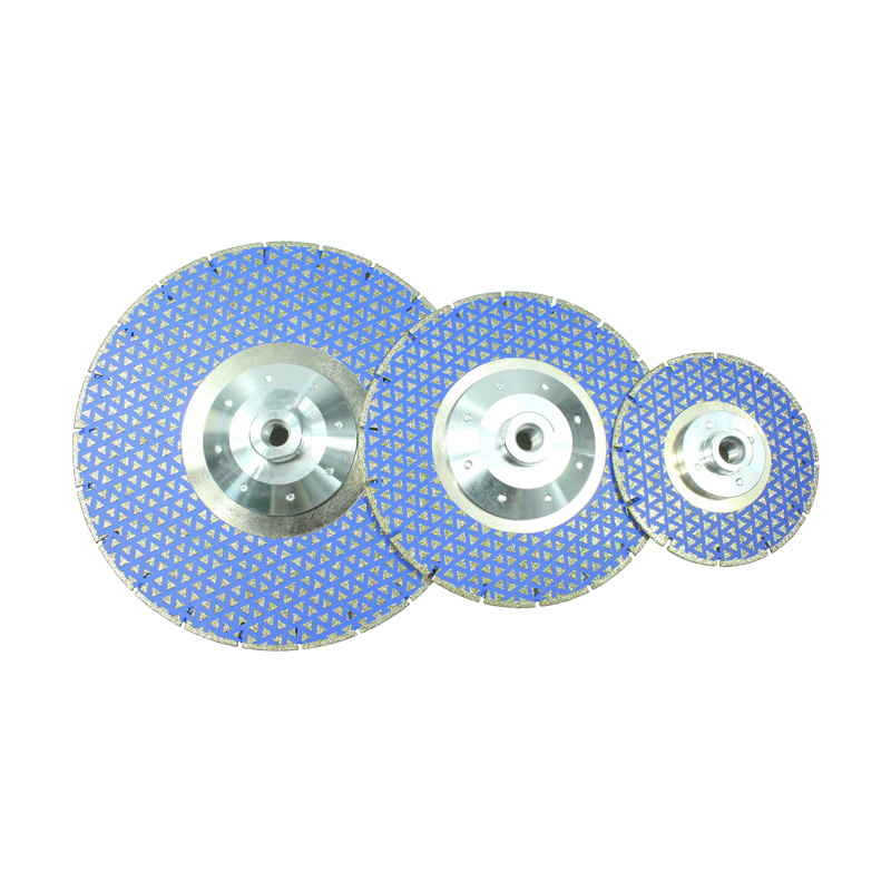 Marble Blade Turbo Diamond Cutting Disk/discs Wet or Dry Cutting Electroplate Diamond Flange Circular Saw Blade for Marble