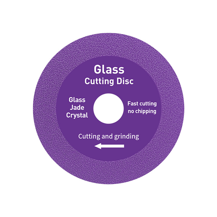4'' Ultra-thin Diamond Saw Blade for Smooth Cutting Glass Jade Crystal Wine Bottles