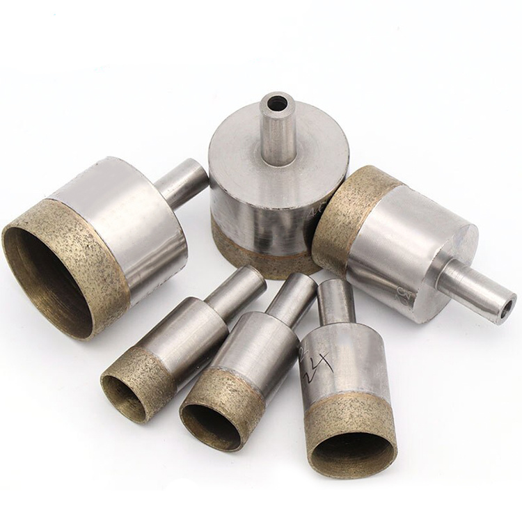 DEYI 4-120mm Straight Shank Sintered Diamond Core Drill Bit for Glass Tile Ceramic Hole Making Tools for Bench Dril