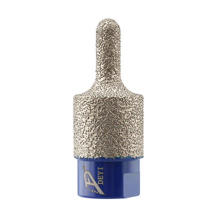 Diamond Finger Bit Milling Cutter M14 Thread for Enlarging Grinding Hole in Tile Stone Countertop Drilling Bit