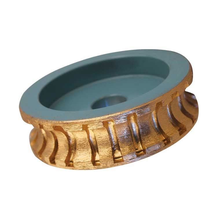 China Good Supplier Threaded Concrete Newly Glass Hand Edger Profil Grinding Marble Stone 180Mm Diamond Cup Wheel