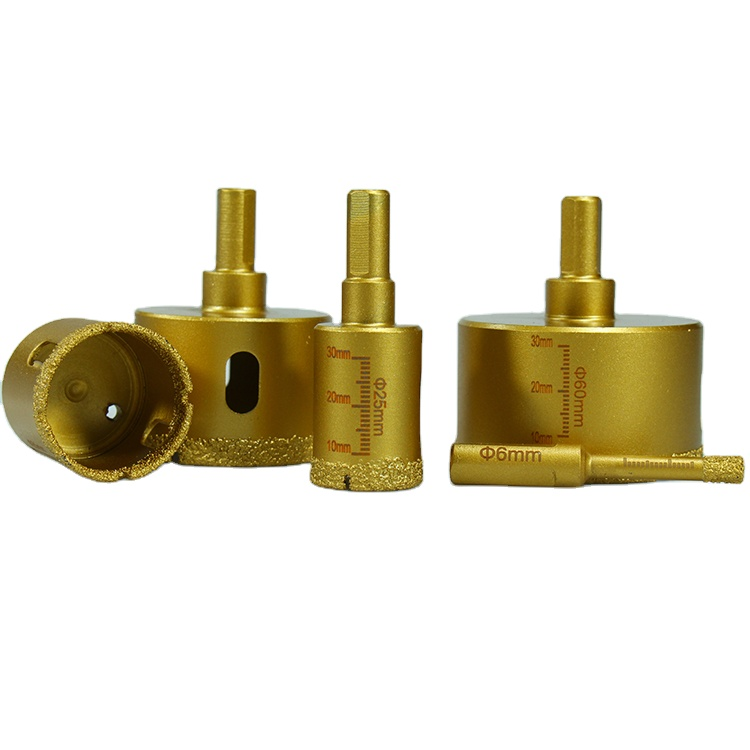 High Efficiency Stone Drill Tool Diamond Hand Drill Machine Set