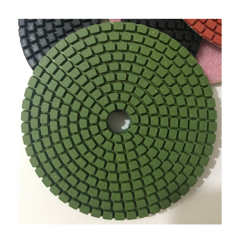 Resin Diamond Floor Ground Marble Granite Glass Tiles Polishing Pad Resin Wet and Dry Polishing Pads