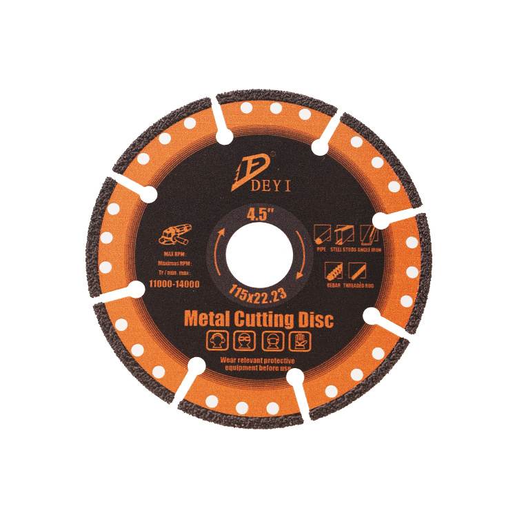 Multi Purpose Vacuum Brazed Diamond Blade Diamond Cutting Disc for Multi Purpose