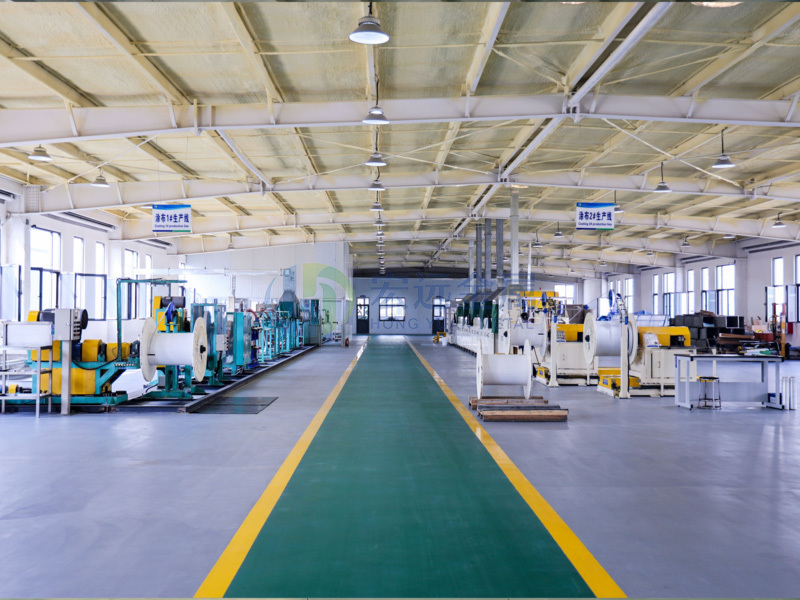 Flux coating line