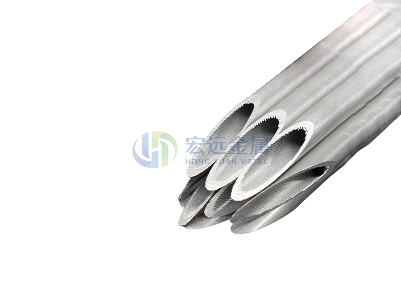 Hygroove helical tube
