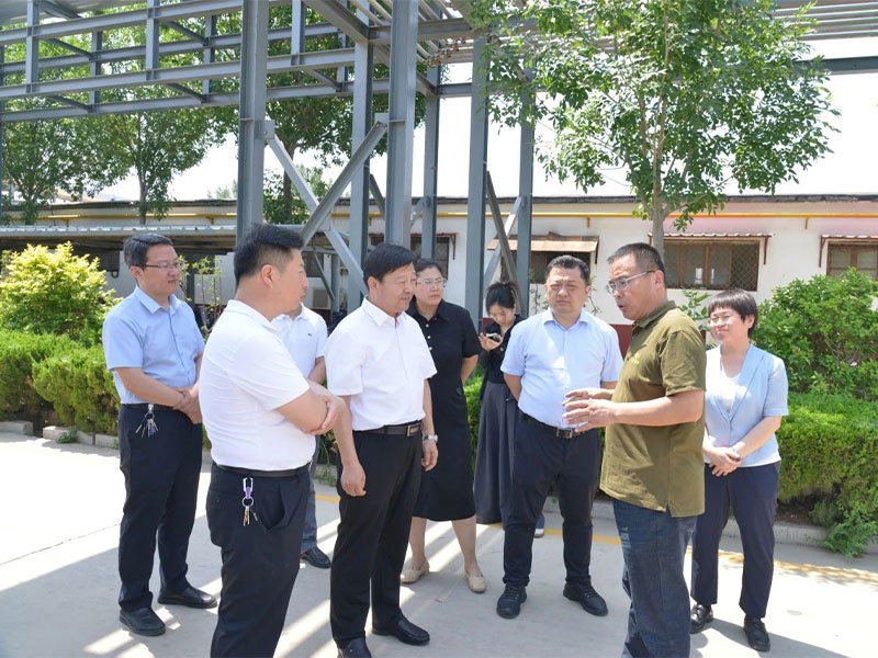 The District People's Congress Standing Committee inspects the progress of science and technology innovation work in the entire district