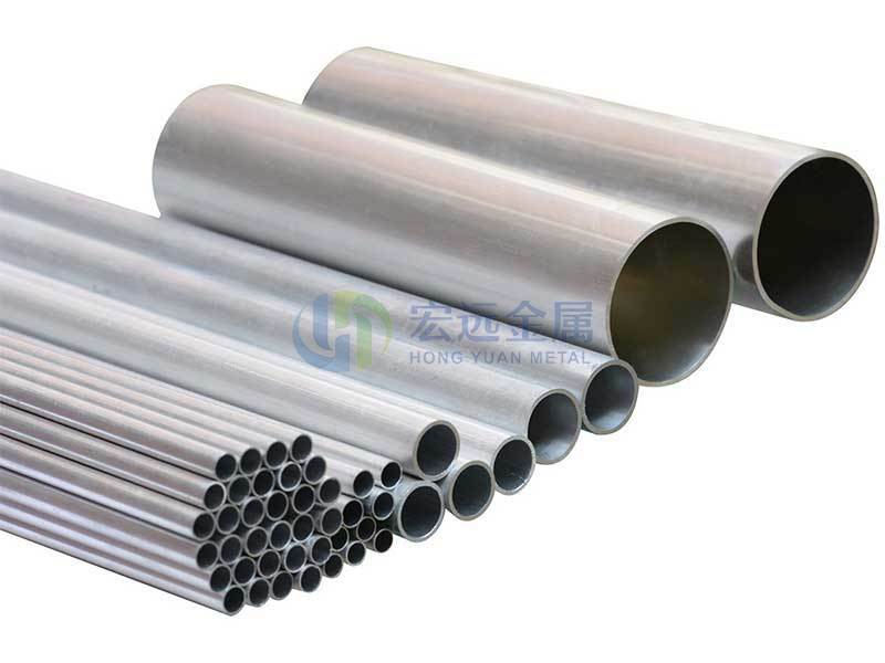 Round tube for air cooler