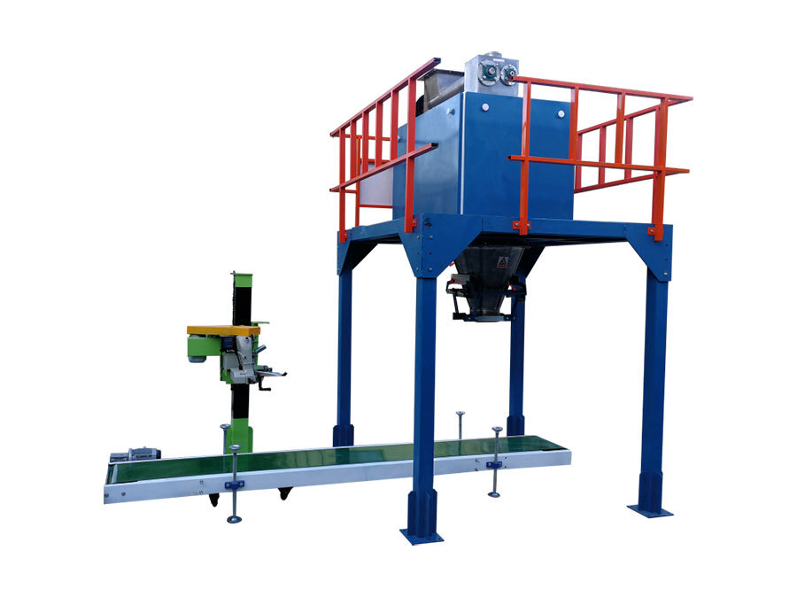 Twin-screw Single-hopper Powder Packing Machine ZZ-50kg-SLX1