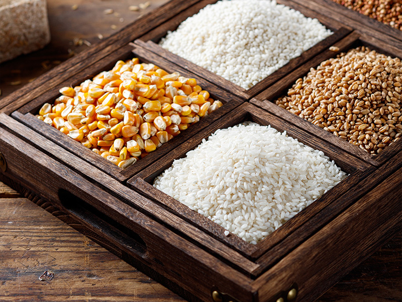 Automatic quantitative packaging of crops